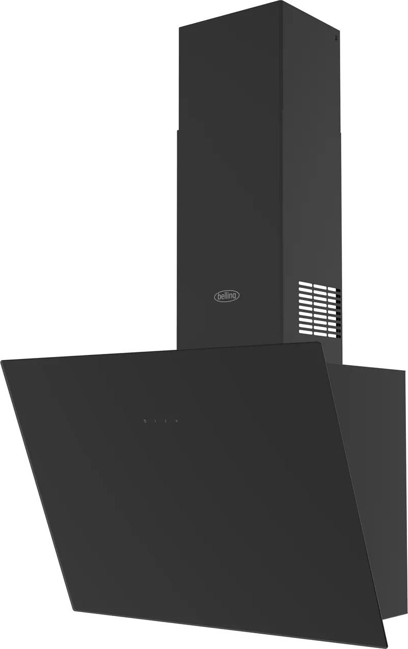 Belling 60cm Chimney Cooker Hood - Black - Ducted/Recirculating
